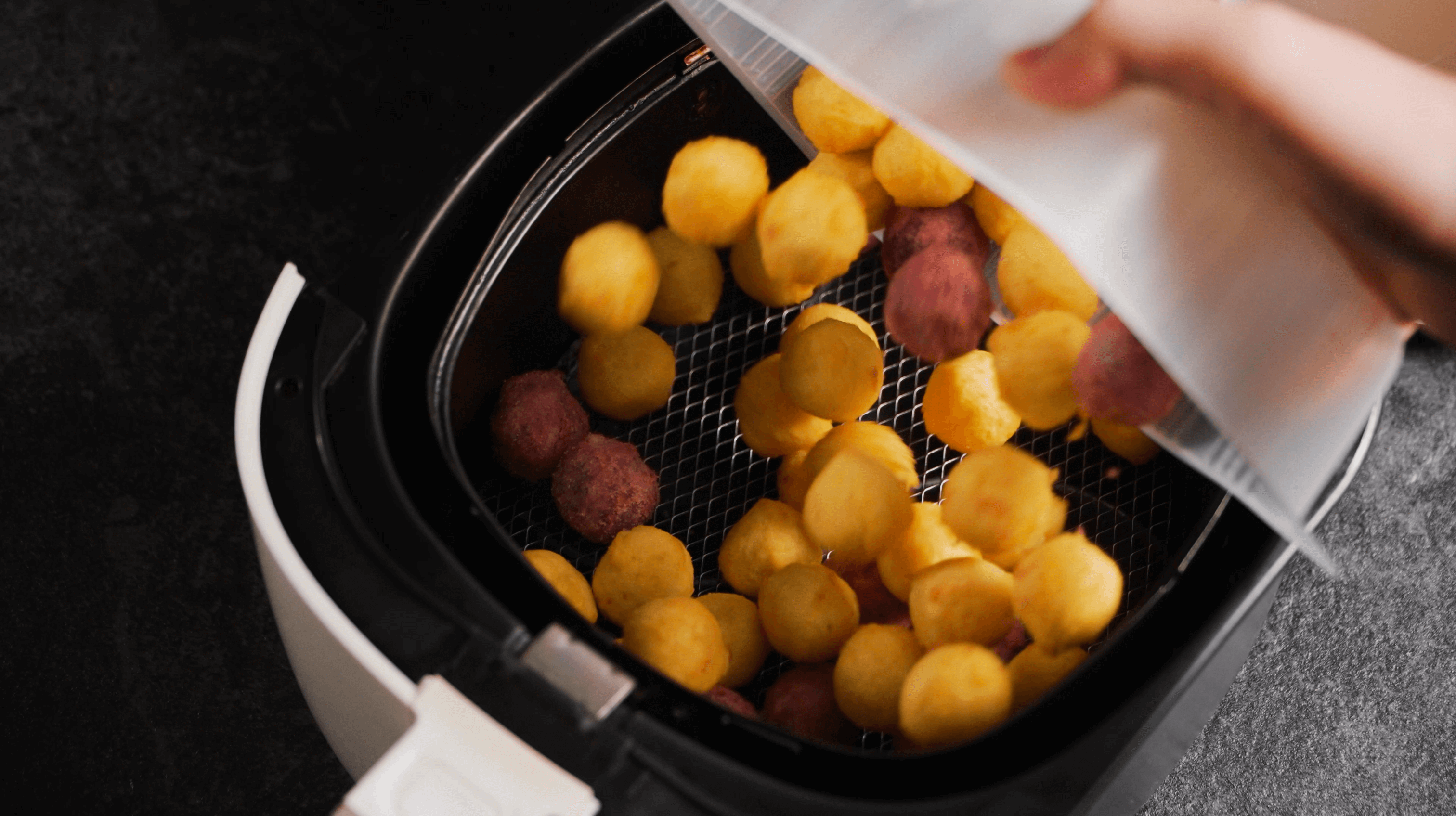 Pre-fried Sweet Potato Balls for Air Fryer